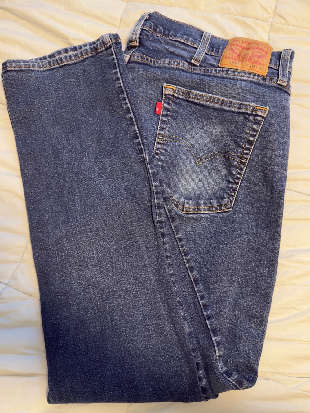 Levi's 514 Men's Blue Straight-Leg Jeans